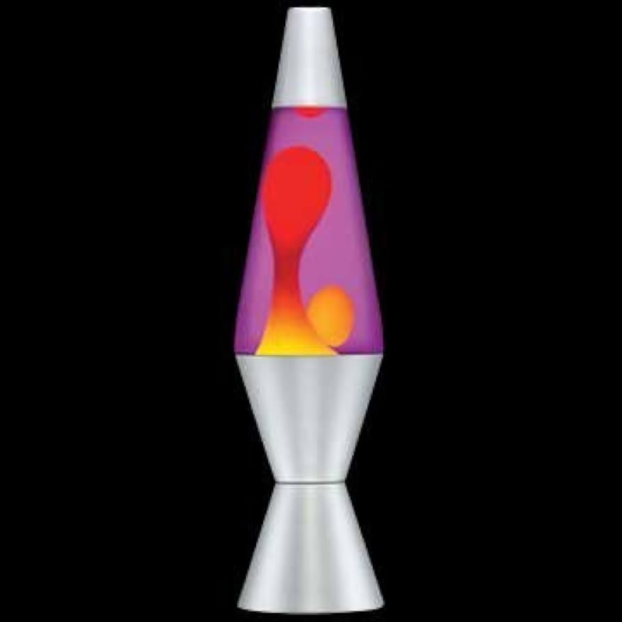 Lava Lamp Original Brand 20 oz - Yellow Wax with Purple Liquid | Amazon (US)
