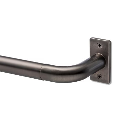 36"-66" French Curtain Rod Gray - Project 62™ | Target