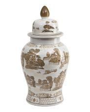 12x24 Chinoiserie Ginger Jar With Lid | New Arrivals | TJ Maxx | TJ Maxx