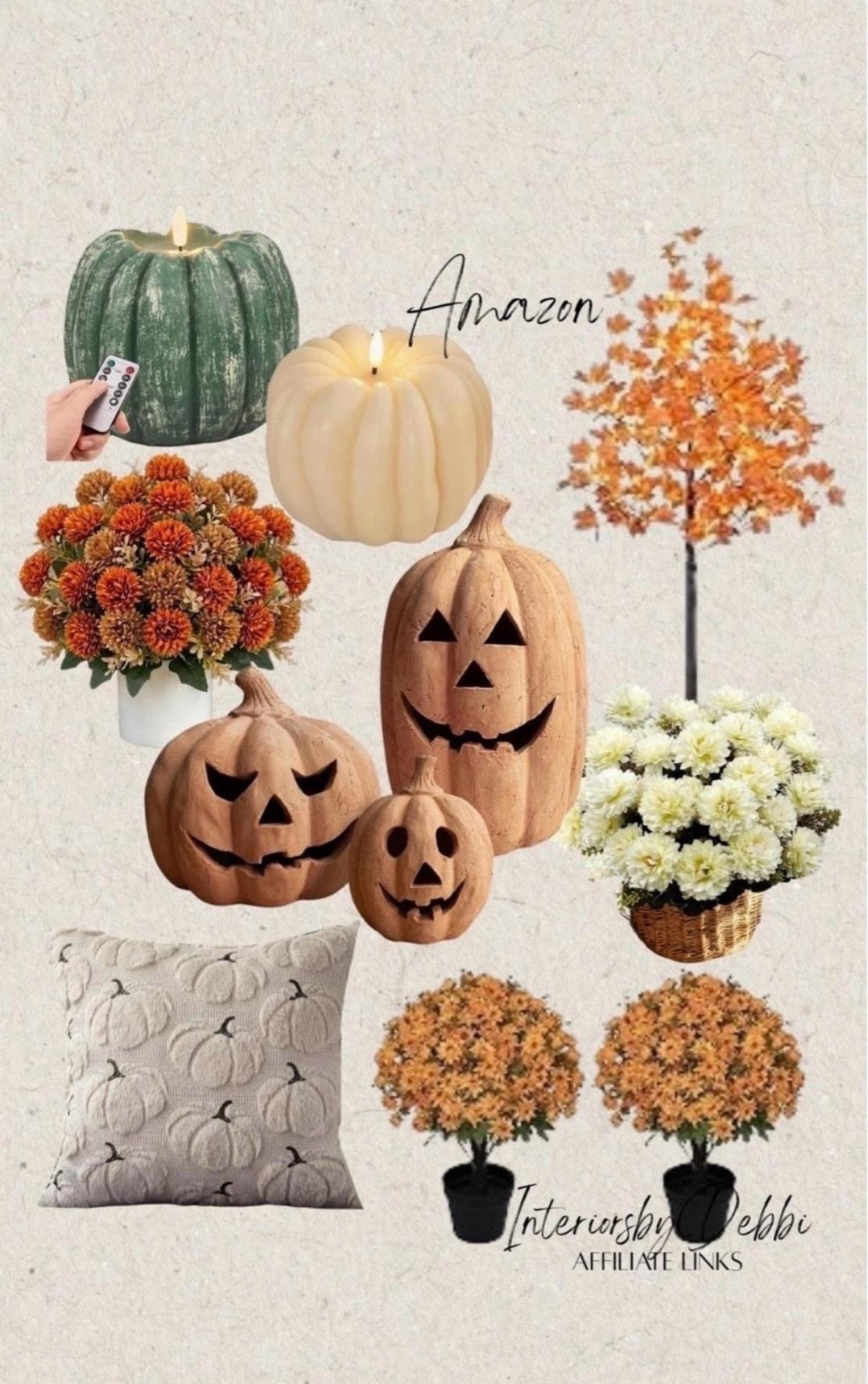 Amazon Finds
Terracotta pumpkins, faux minx, faux fall tree, transitional home, modern decor, amazon find, amazon home, target home decor, mcgee and co, studio mcgee, amazon must have, pottery. barn, Walmart finds, affordable decor, home styling, budget friendly, accessories, neutral decor, home finds, buy new arrival, coming soon, sale alert, high end look for less, Amazon favorites, Target finds, cozy, modern, earthy, transitional, luxe, romantic, home decor, budget friendly decor #amazinhome

#LTKSeasonal #LTKHome