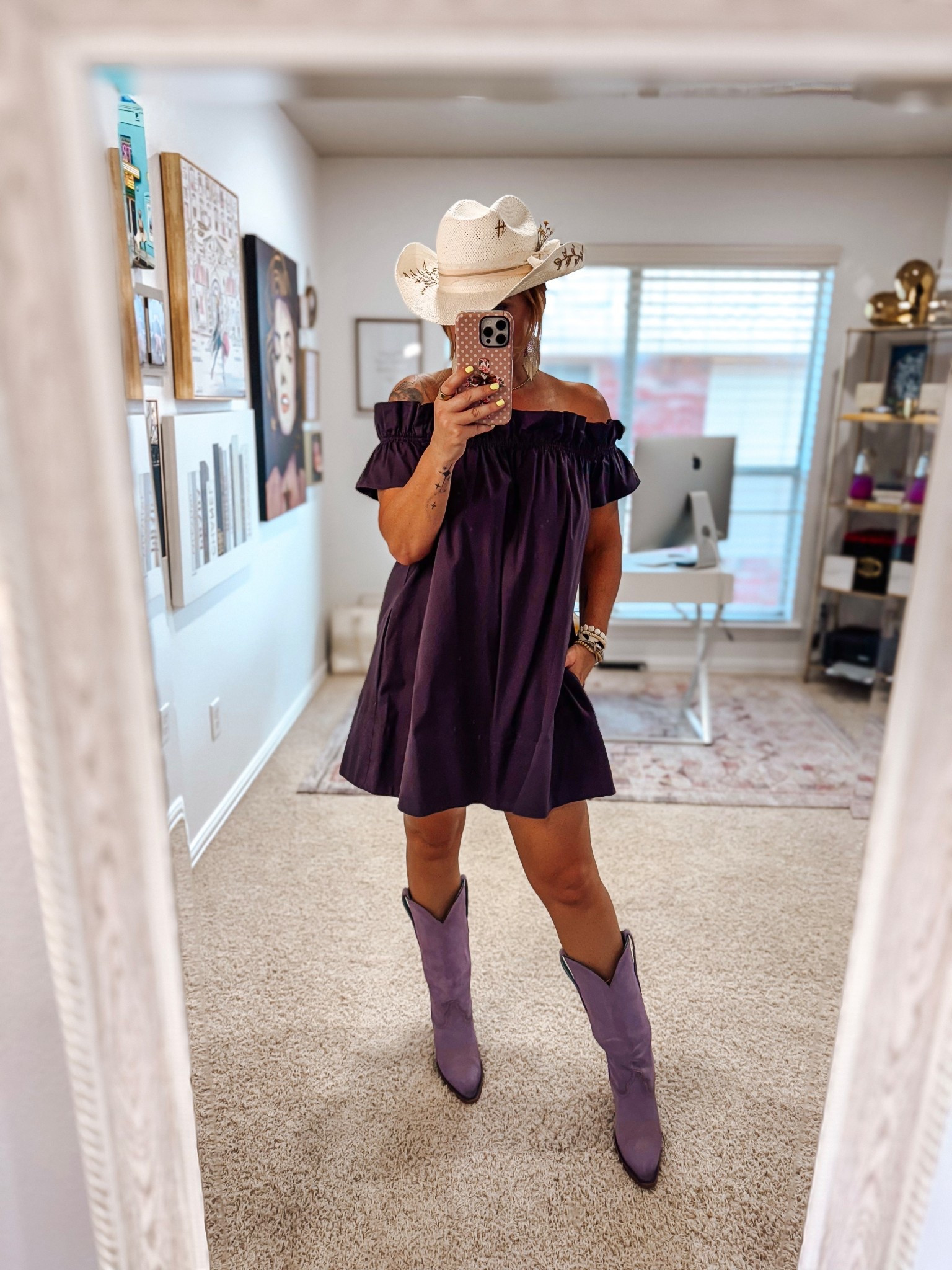 My lilac suede cowboy boots are on SALE! 💜 

#LTKSaleAlert #LTKShoeCrush