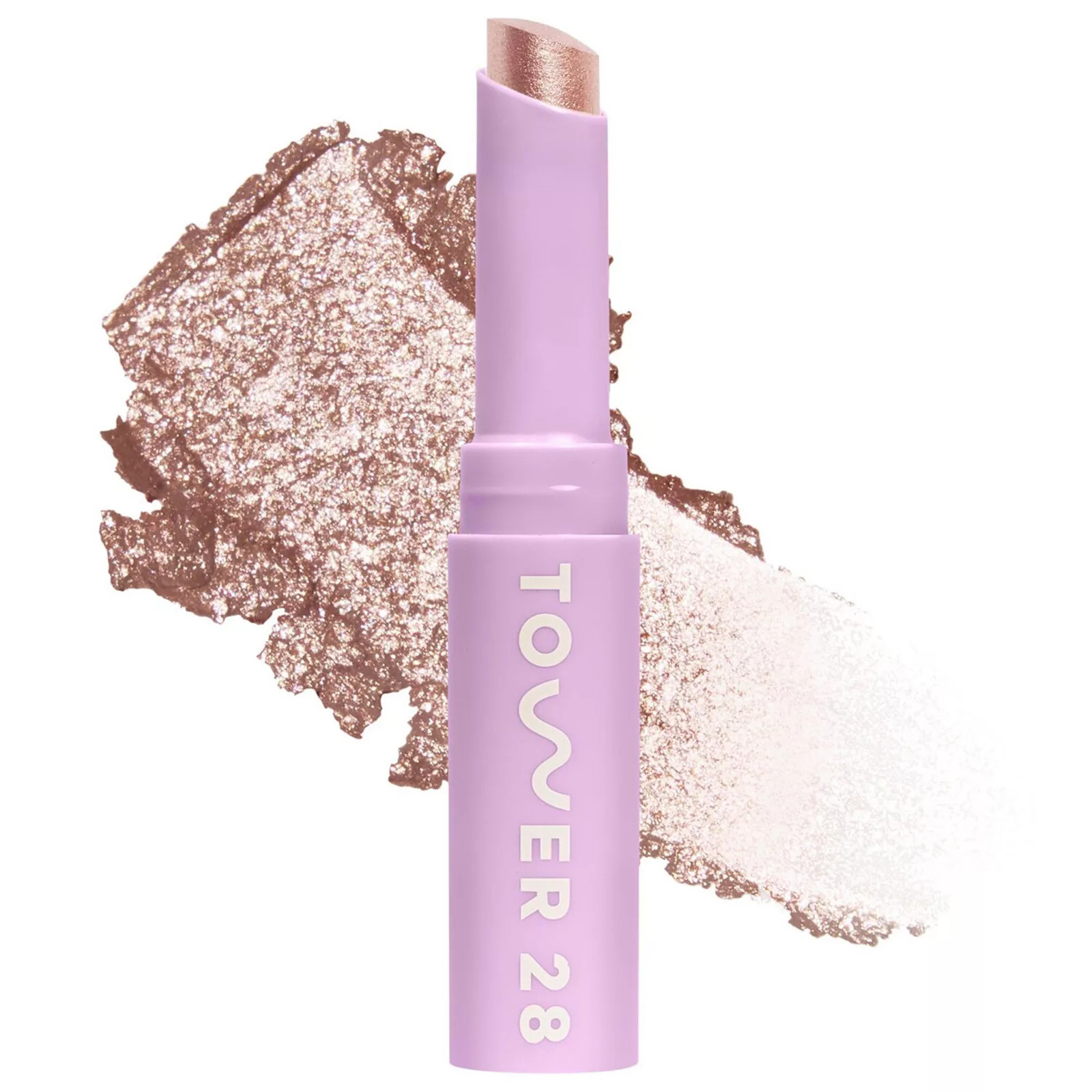 Tower 28 Beauty GoGo Cooling Shimmer 8H Eyeshadow Stick, Size: .5 Oz, Roxy | Kohl's