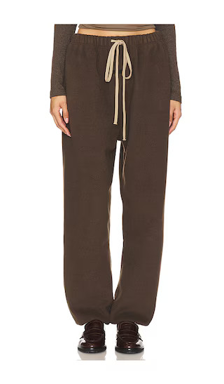 Brushed Jogger in Brown | Revolve Clothing (Global)
