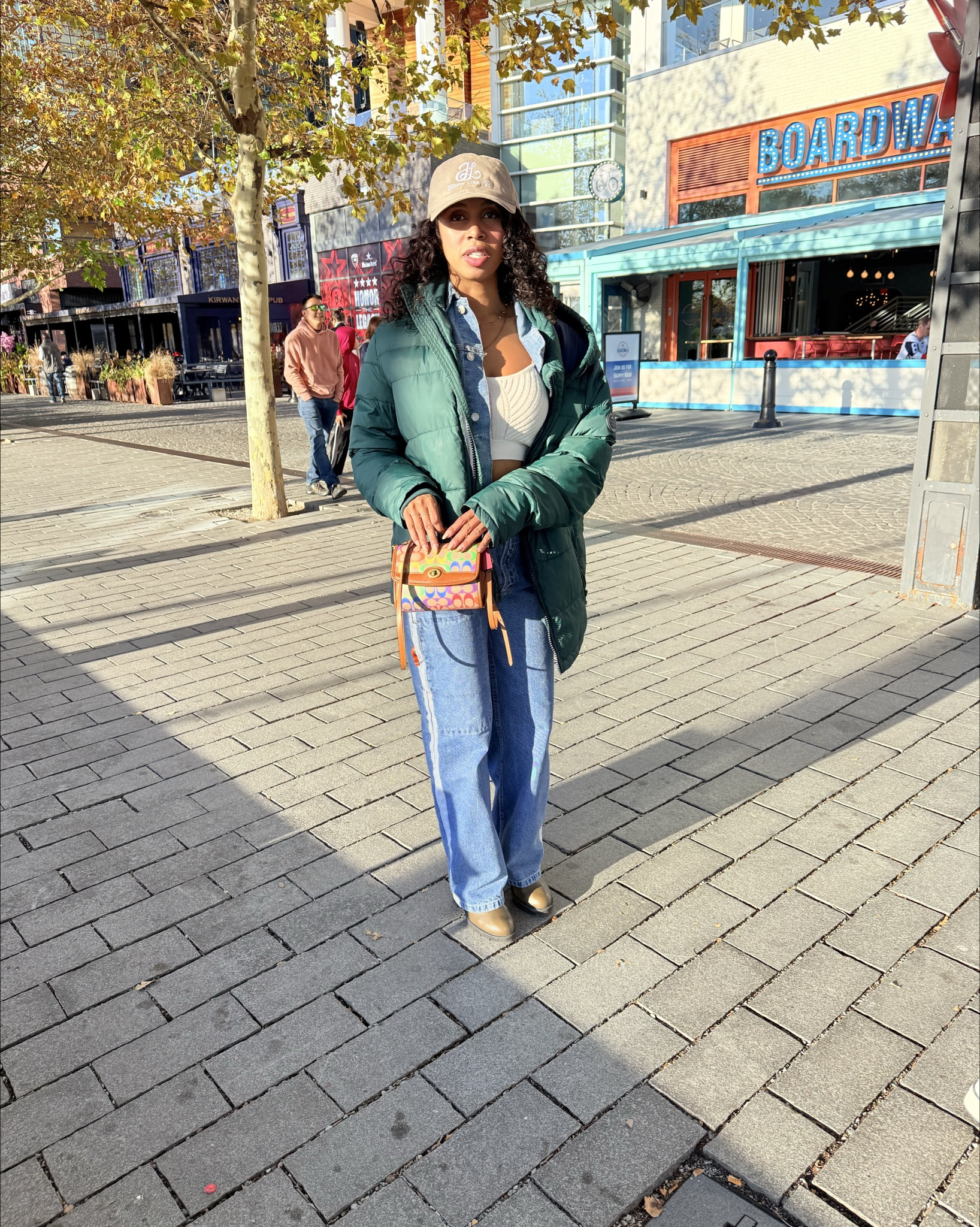 Fall fit #dc #fallfashion #coachpurse