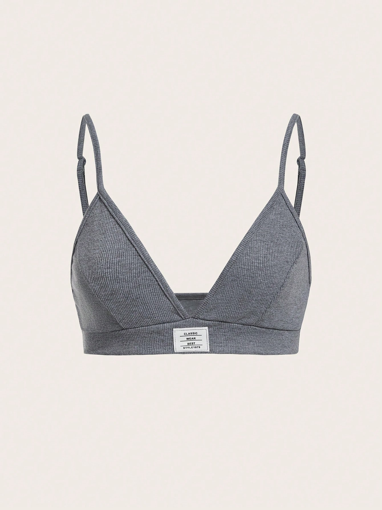 SHEIN EZwear Letter Patched Cami Top | SHEIN