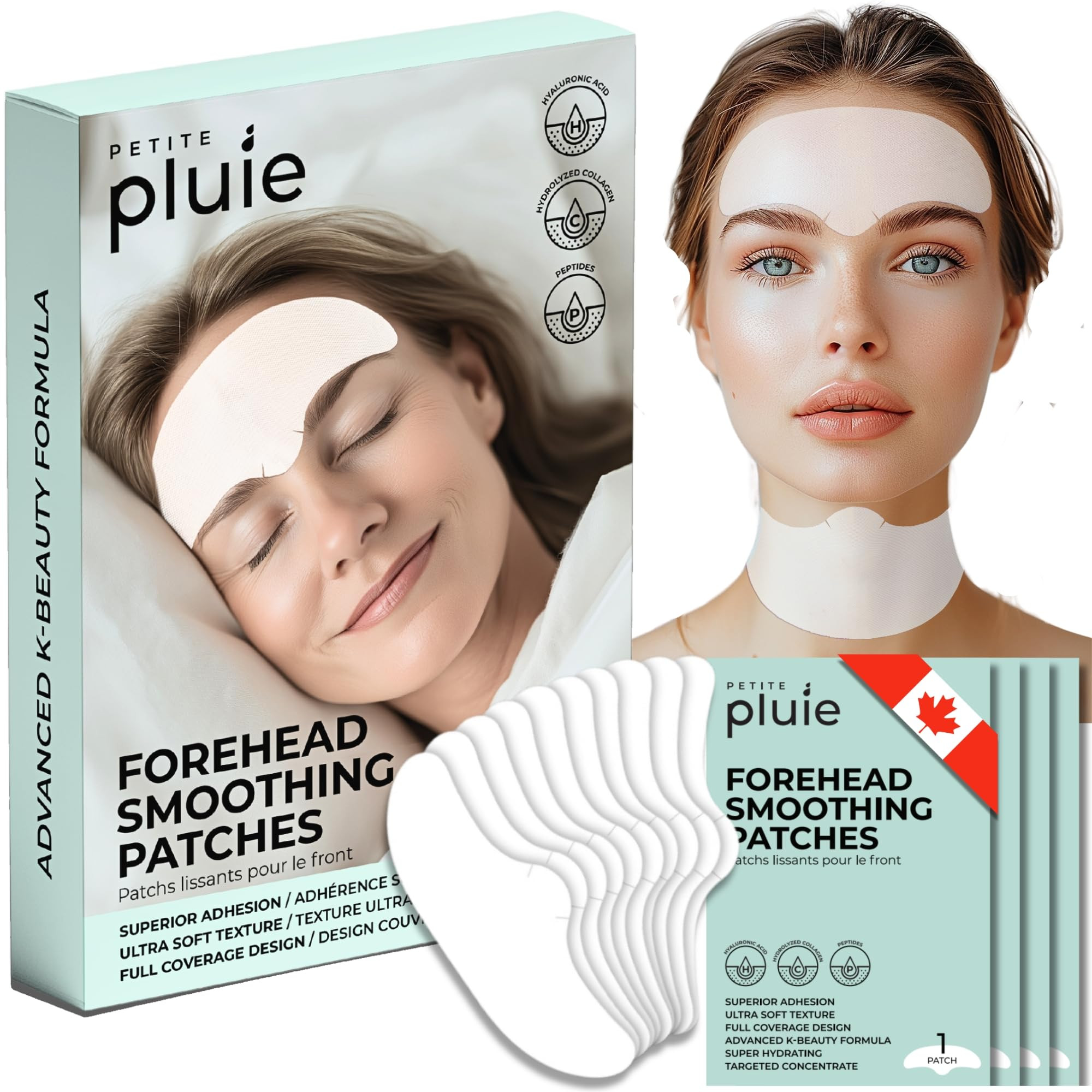 Advanced Forehead Wrinkle Patches Overnight - Anti Wrinkle Patches with Collagen, Peptides, Vitam... | Amazon (US)