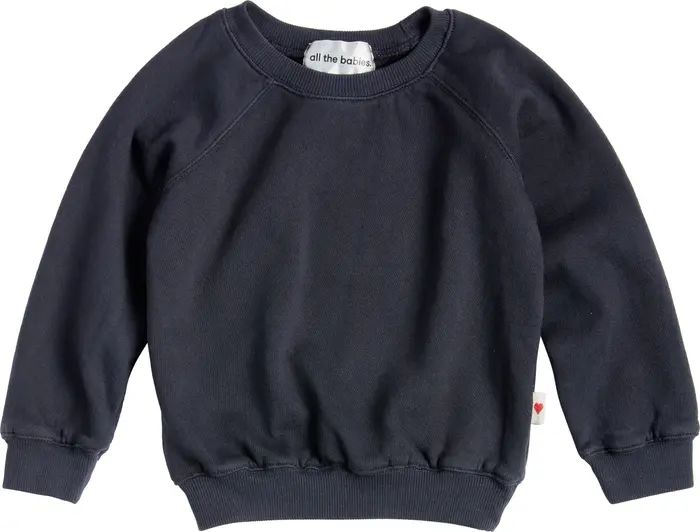 ALL THE BABIES Kids' Lil Classic Organic Cotton Crewneck | Nordstrom | Nordstrom