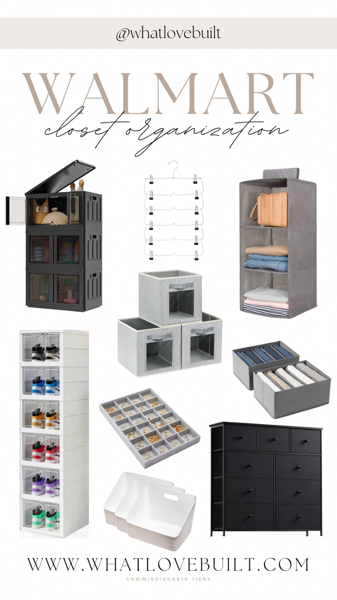 Walmart Closet Storage and Organization

#closet #closetorganization #home #amazonhome #organize #storage #organization #modernhome #clothes #walmart #walmarthome #amazon #amazonhome

#LTKfindsunder50 #LTKhome #LTKstyletip