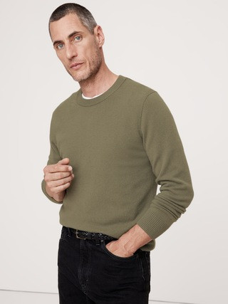 Cashmere Crew-Neck Sweater | Banana Republic (US)