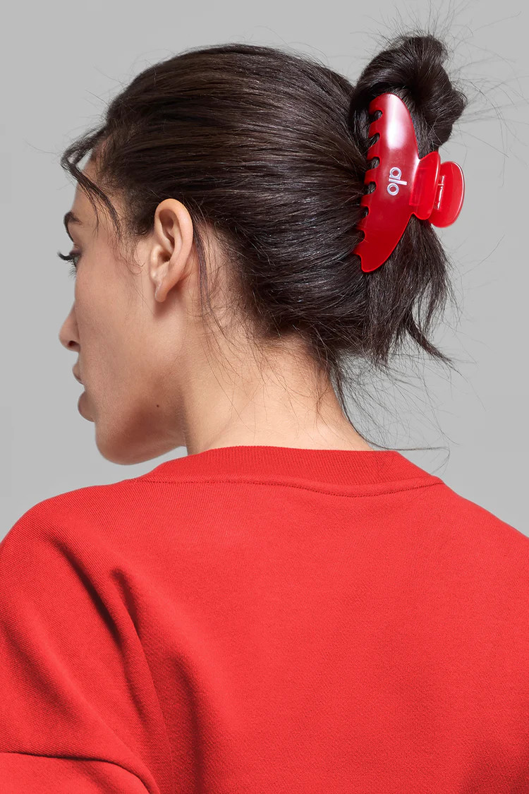 Effortless Claw Clip (2-Pack) - Bright Red | Alo Yoga (US)