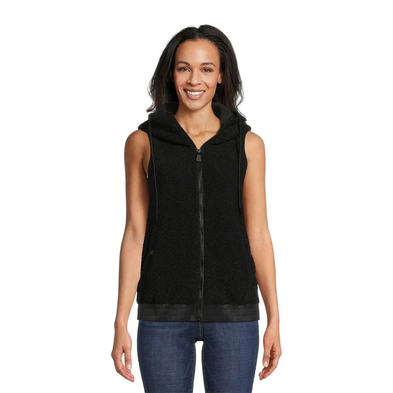 Avia Women's Faux Shearling Vest, Sizes XS-XXXL | Walmart (US)