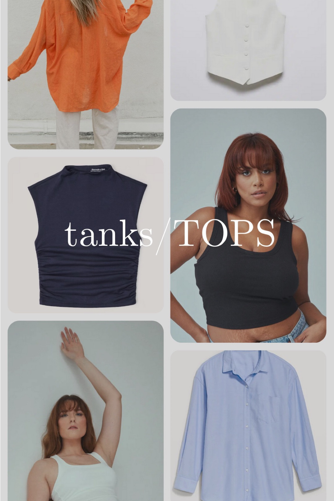 Honeymoon/vacation tops!