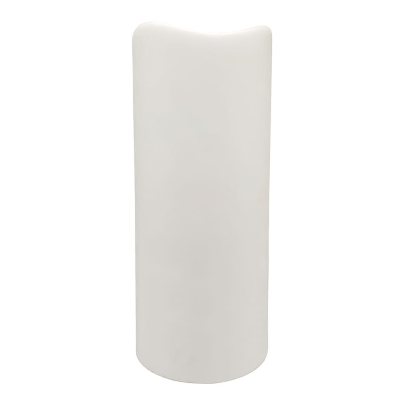 Ivory Pillar Candle, 5x12 | At Home