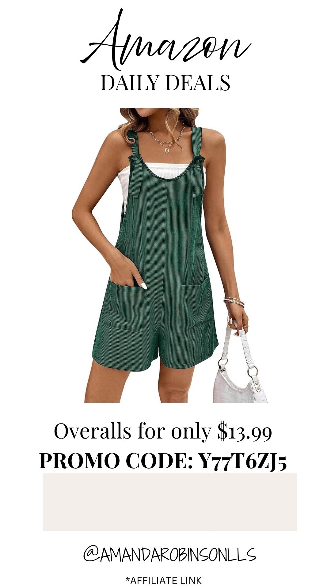 Amazon daily deals
Overalls

#LTKSaleAlert
