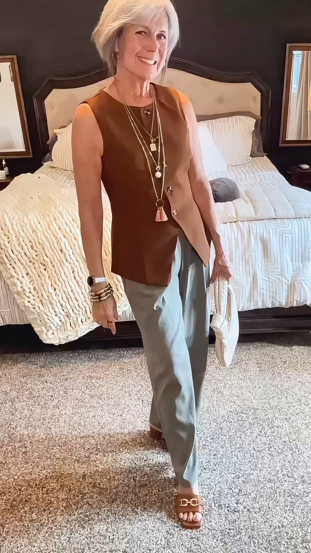 One pair of pants - 3 incredible looks. 
Office, vacation or everyday. They work for all your wardrobe needs!  
‼️ AND BEST IF ALL THEY’RE 43% off ‼️

#ootd #ootdstyle #outfitinspo #outfitideas #whatiwore #styleinspo #fashioninspo #dailyoutfits #casualchic #effortlessstyle #classicstyle #streetstyle
#neutralstyle #elevatedbasics #springoutfits #springstyle 
#howtostyle #styletips #wearitloveit
#over40style #midlifestyleblogger



#LTKOver40 #LTKootd #LTKSaleAlert