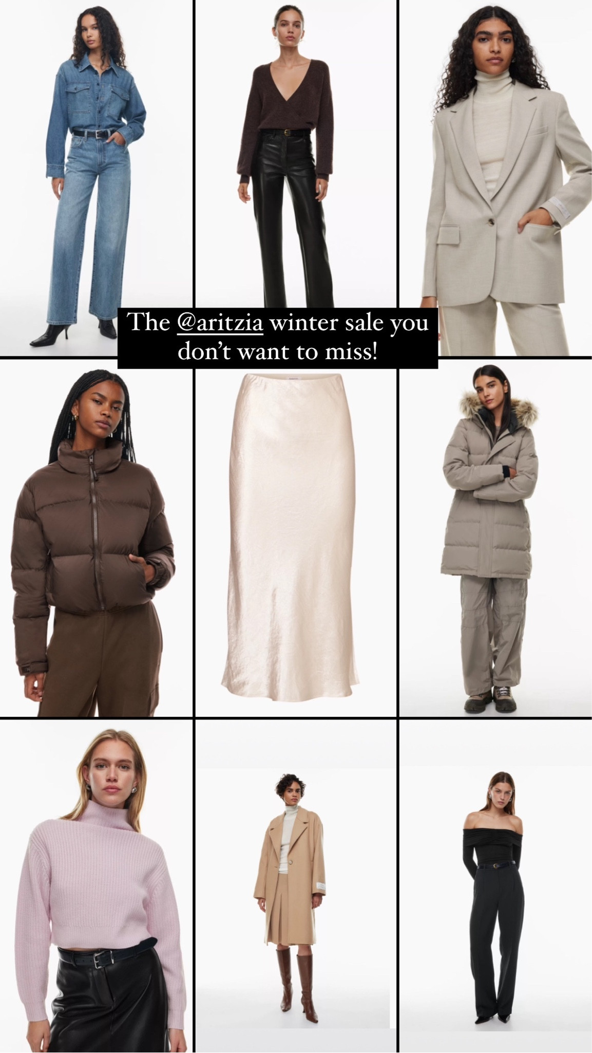 The Aritzia winter sale you don’t want to miss! 

#LTKfindsunder100 #LTKSeasonal #LTKsalealert