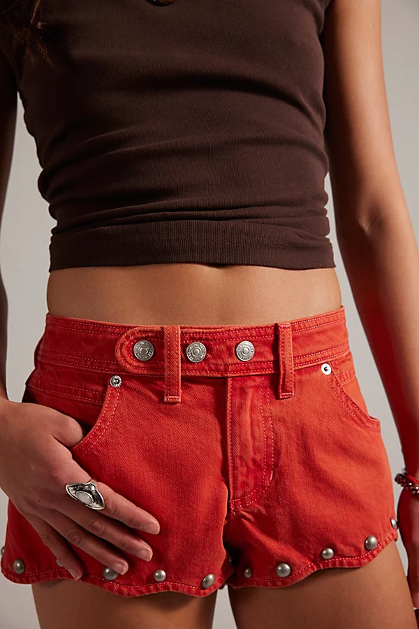 We The Free Late Night Studded Shorts | Free People (Global - UK&FR Excluded)