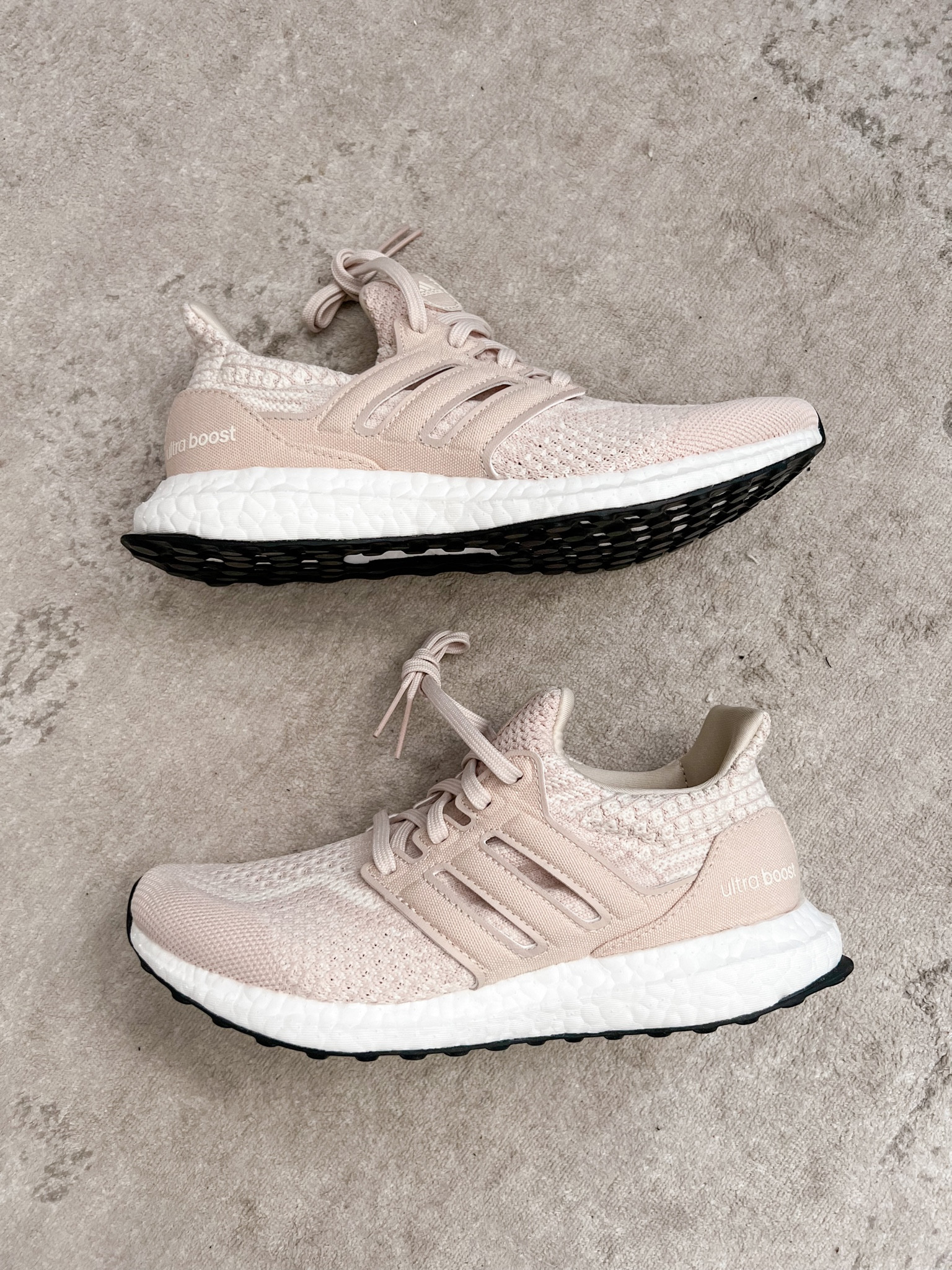 Cutest neutral sneakers! They are so comfortable, too! Neutral aesthetic, neutral sneaker, ultra boost. Comfortable sneaker. 

#LTKshoecrush #LTKstyletip