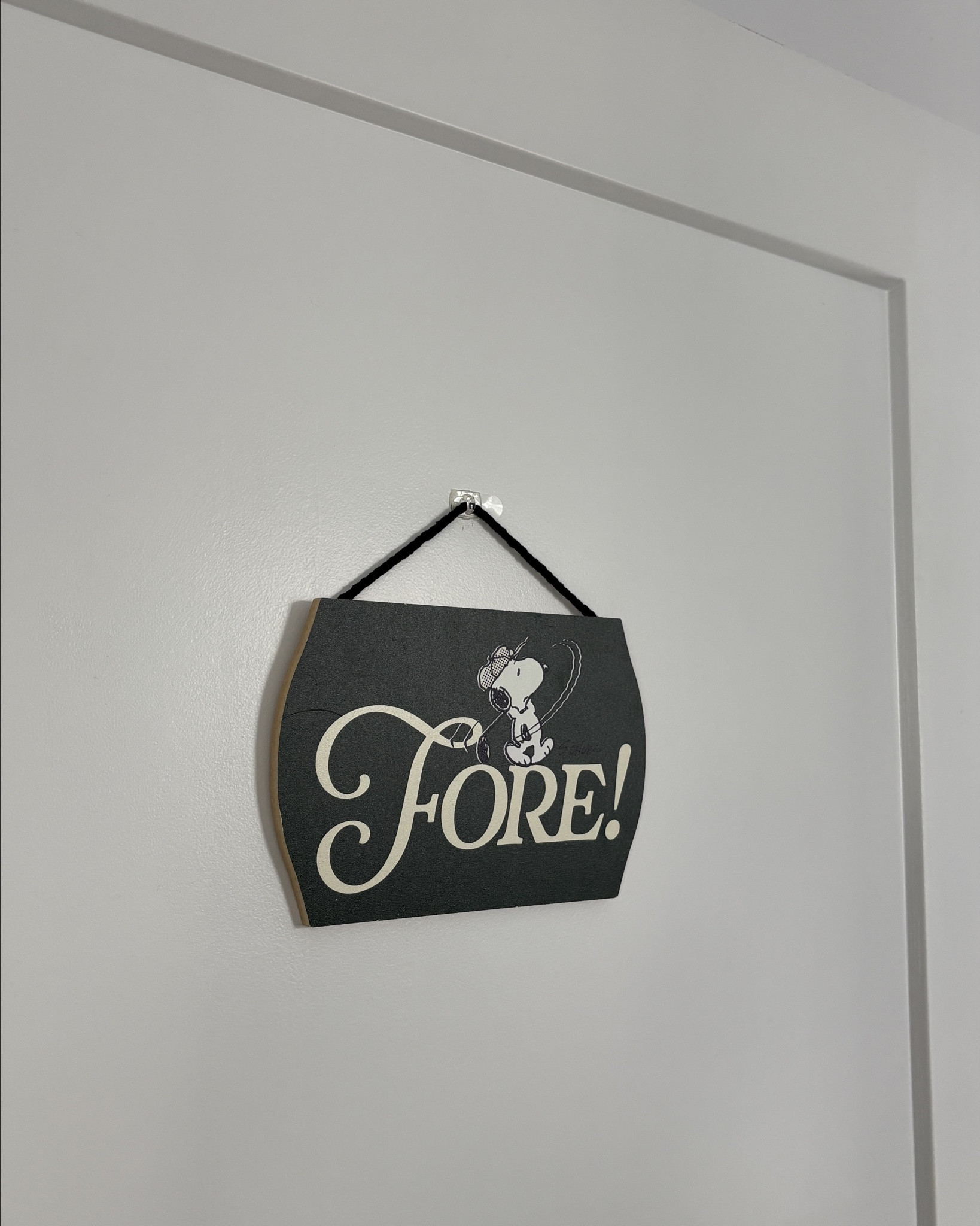 Obsessed with this Snoopy by Schulz “fore!” Golfing sign I got for my husband’s office door! Perfect v day gift 💝 

#LTKHome #LTKValentine #LTKActive