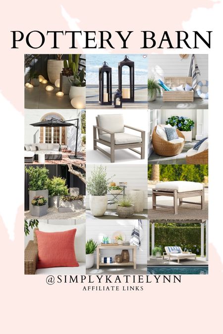 Outdoor patio and garden sale items at Pottery Barn! 

#LTKHome #LTKSaleAlert #LTKSwim