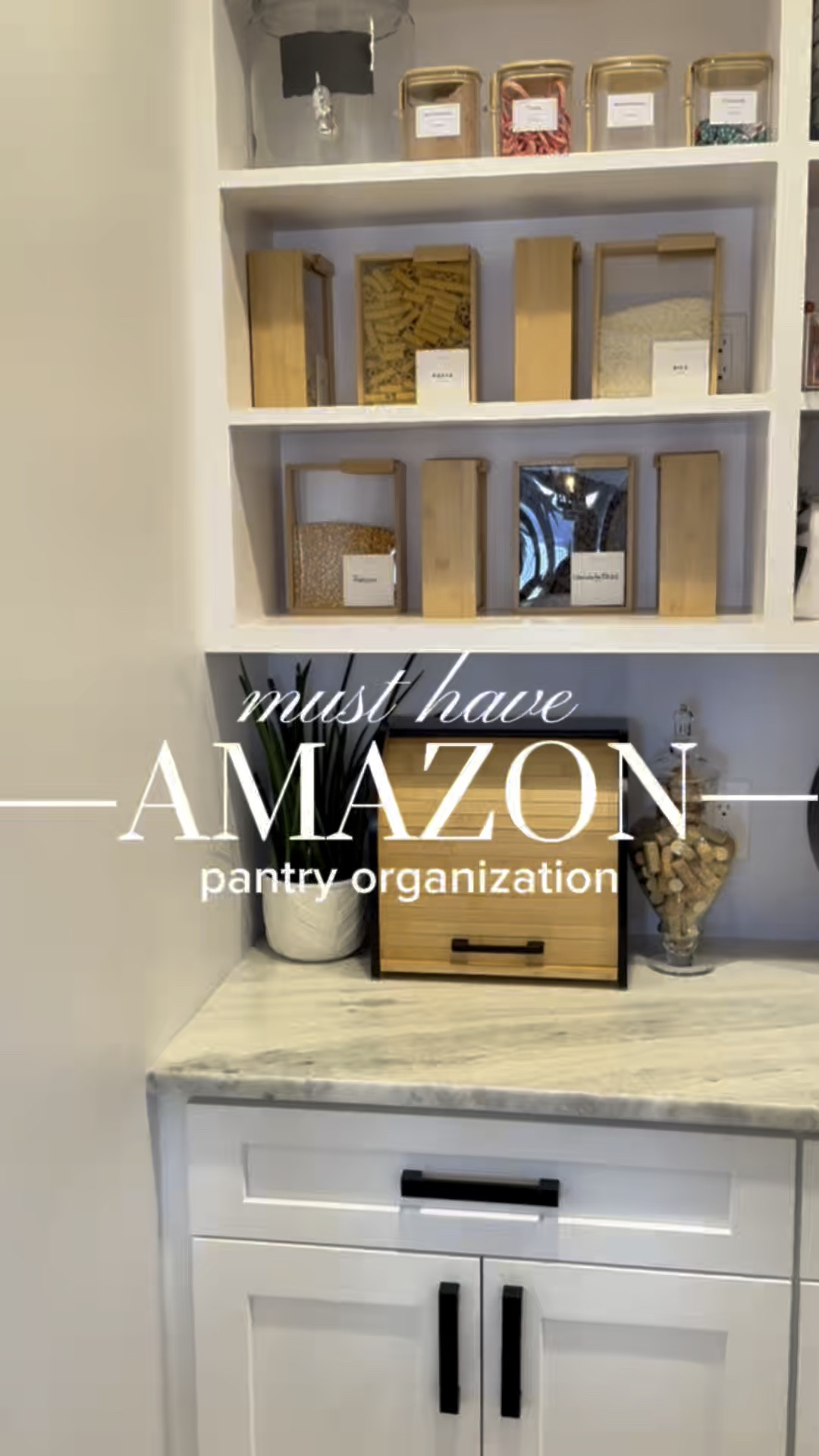 Amazon Pantry Must-Haves

I recently revamped my pantry with a sleek wood look, and these finds are perfect for organizing and the exact aesthetic look I was going for. 

Bamboo Food Dispensers are airtight, customizable, and aesthetic—perfect for an organized pantry.

The double-layer Bread Box will keep you organized and your bread smooshed free. This roll-top design is functional and gorgeous, providing an aesthetic look and feel. It also comes in white.  

These staples make pantry organization easy and stylish! What are your must-haves?

#LTKWatchNow #LTKFindsUnder50 #LTKHome