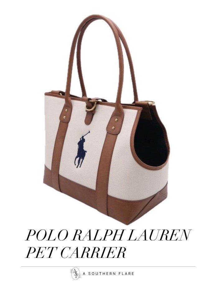 POLO RALPH LAUREN PET CARRIER