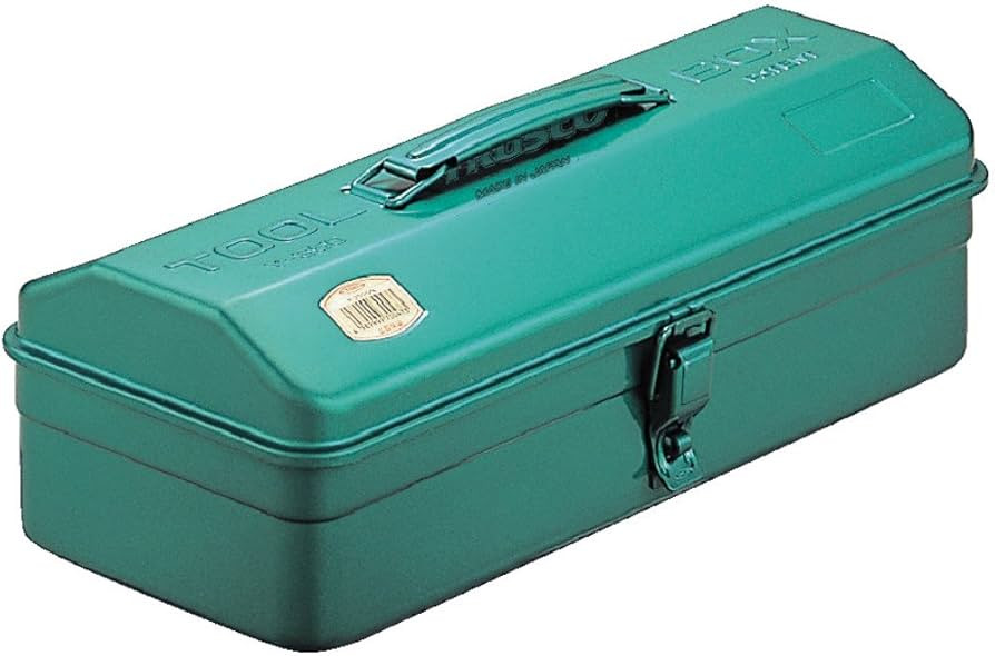TRUSCO Y-350-GN Mountain Tool Box, 14.8 x 6.4 x 4.8 inches (373 x 164 x 124 cm), Green | Amazon (US)