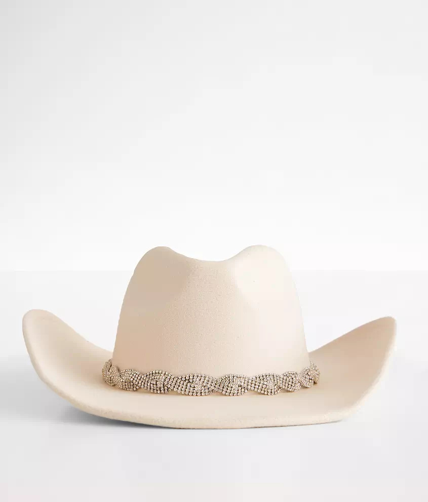 Rhinestone Band Cowboy Hat | Buckle