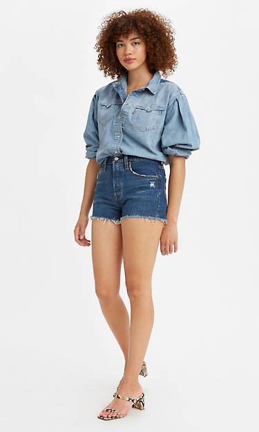 501® High Rise Women's Shorts | LEVI'S (US)