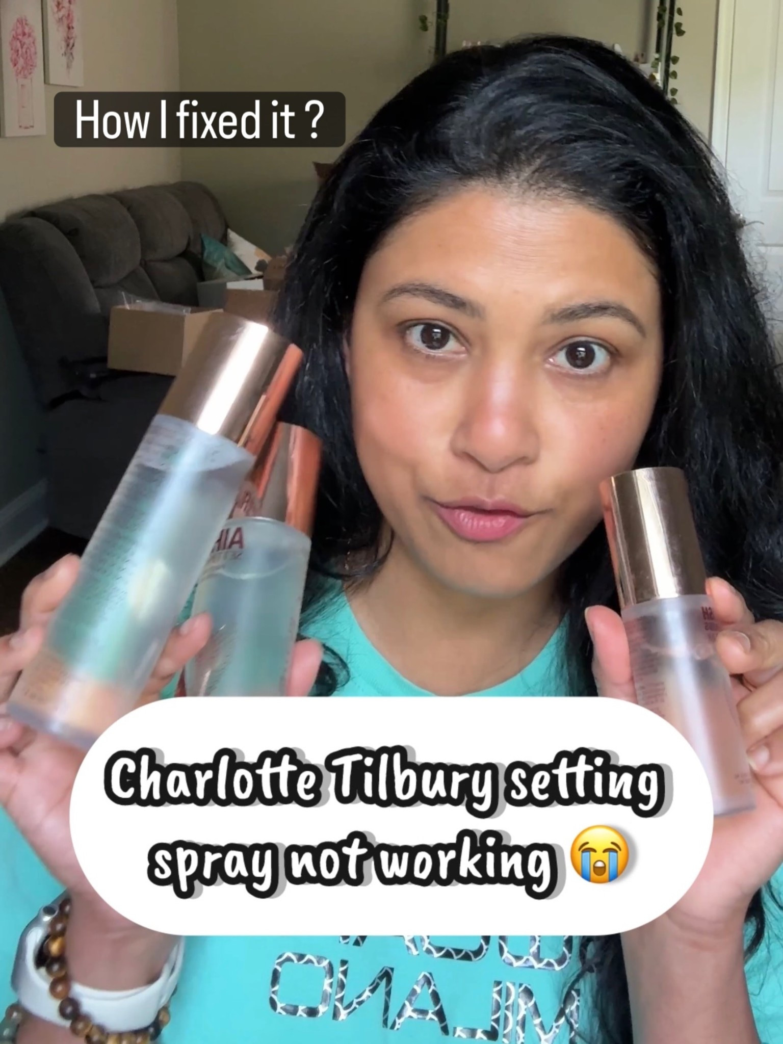 How To FIX  your SPRAY Bottle? Charlotte Tilbury Setting Spray NOT working 😭
https://youtube.com/shorts/dwcliQ7_4v0?feature=share
(Link in my bio) IG - @ justchillwithpam 
ir youtube- pam dsouza 

Airbrush Setting Spray Matte - https://go.shopmy.us/p-63578361
Airbrush Flawless Setting Spray - https://go.shopmy.us/p-63578390

#lifehack #beautyhacks #howto #dıy #pamdsouza

#LTKTravel #LTKBeauty #LTKgrwm