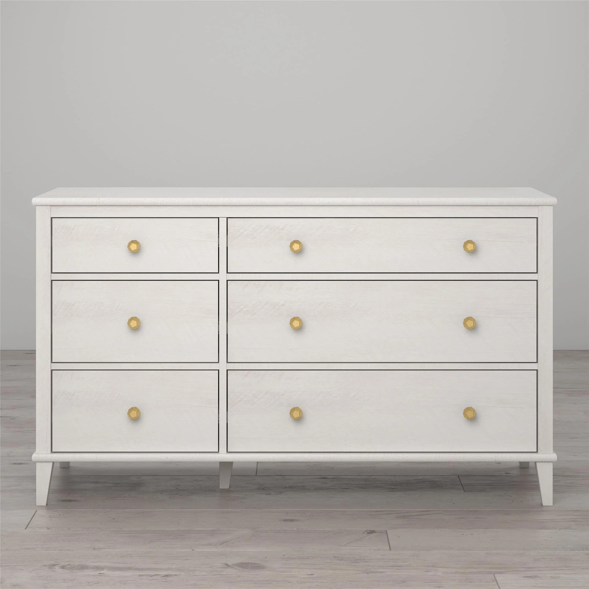 Little Seeds Monarch Hill Poppy 6 Drawer Dresser, Ivory Oak | Walmart (US)
