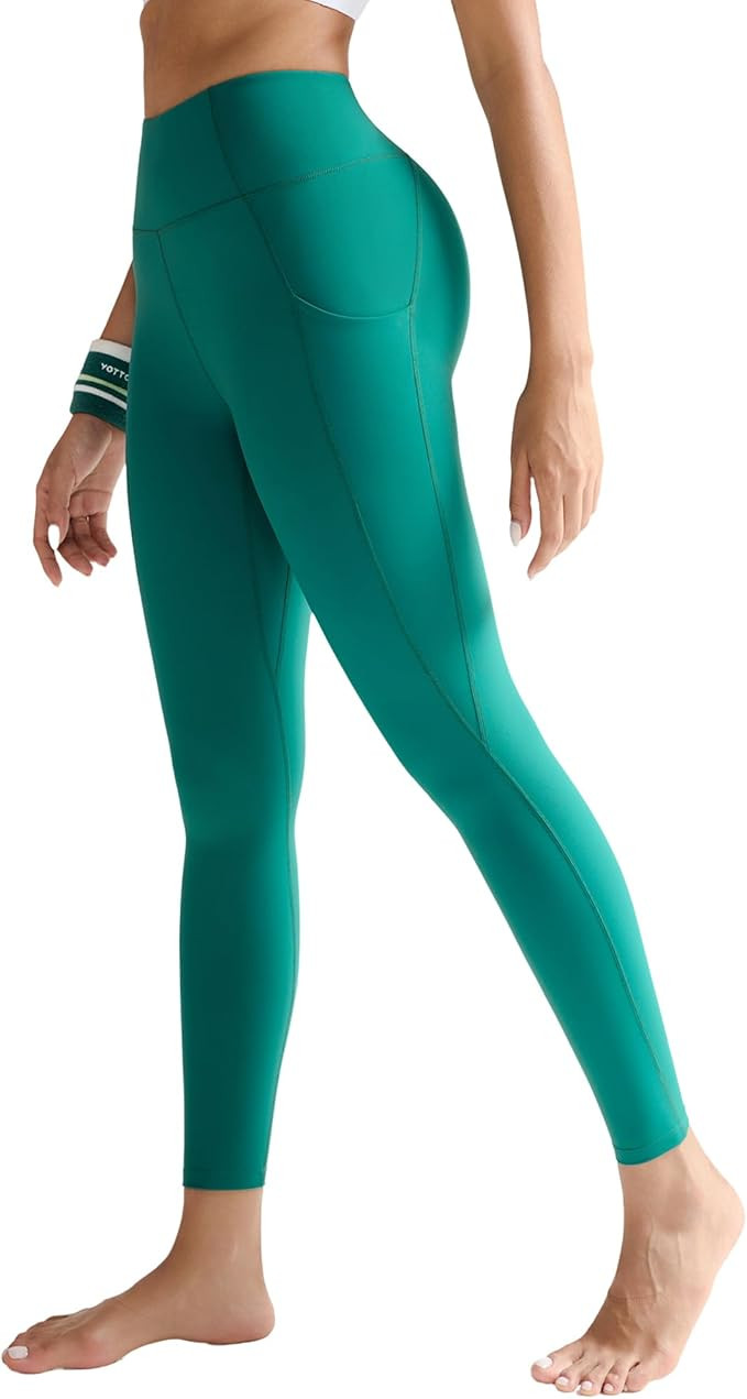 RUNNING GIRL Leggings for Women with Pockets,Full Length High Waist Buttery Soft Workout Leggings... | Amazon (US)