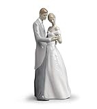 Amazon.com: LLADRÓ Together Forever Couple Figurine. Porcelain Bride and Groom Figure. : Home & ... | Amazon (US)