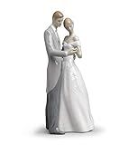 Amazon.com: LLADRÓ Together Forever Couple Figurine. Porcelain Bride and Groom Figure. : Home & ... | Amazon (US)