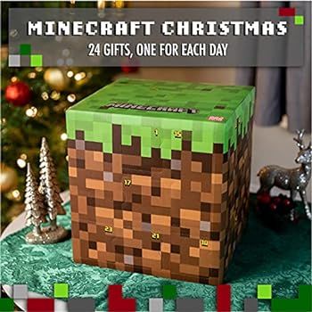 Paladone Minecraft Advent Calendar 2022 with Merch Gifts - 24 Days Christmas Countdown | Amazon (US)