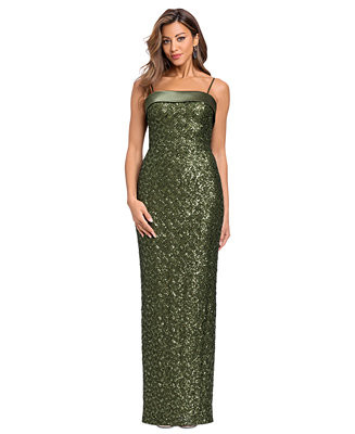 Women's Strapless Sequin Formal Gown | Macy's