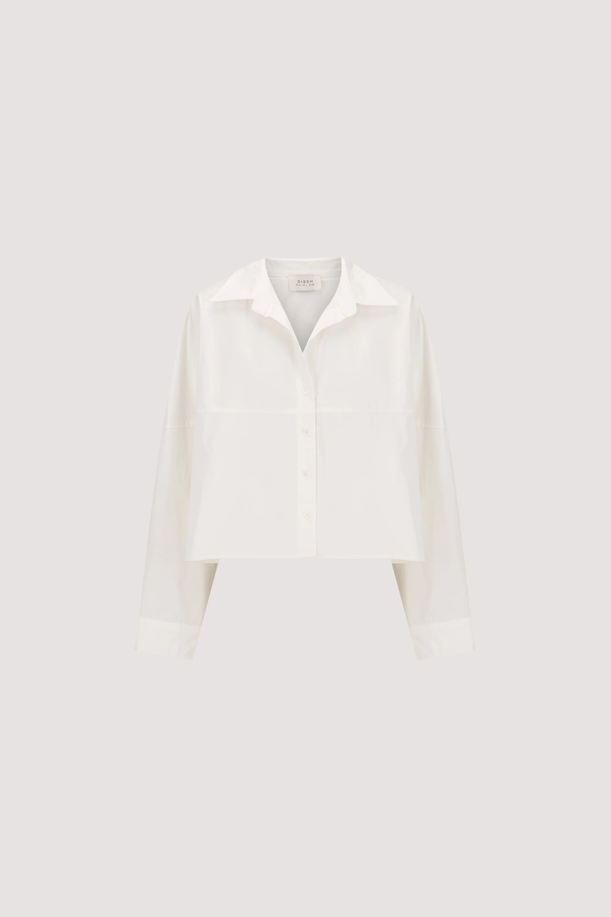 GOLDIE WHITE POPLIN SHIRT | DISSH