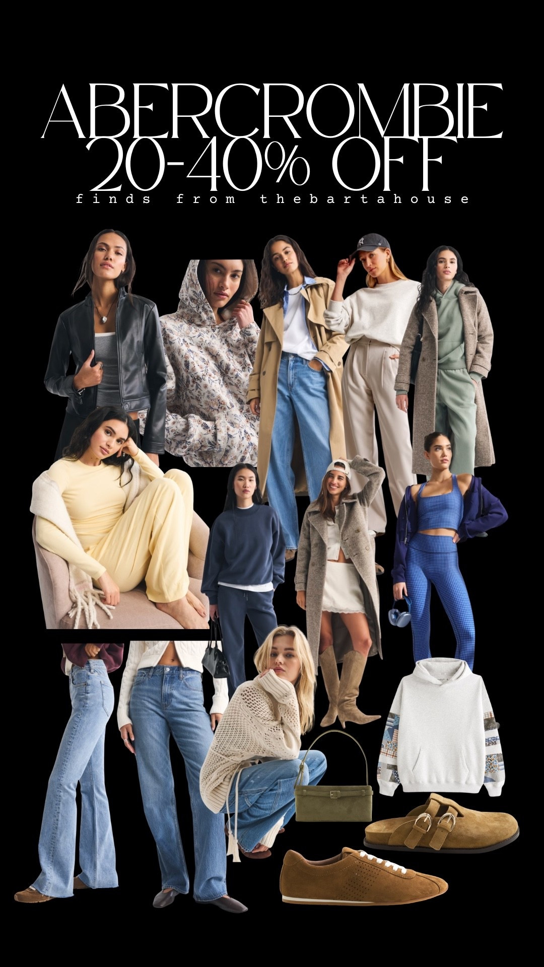 End of year sale at Abercrombie! 20-40% off! 

#LTKootd #LTKActive #LTKSaleAlert