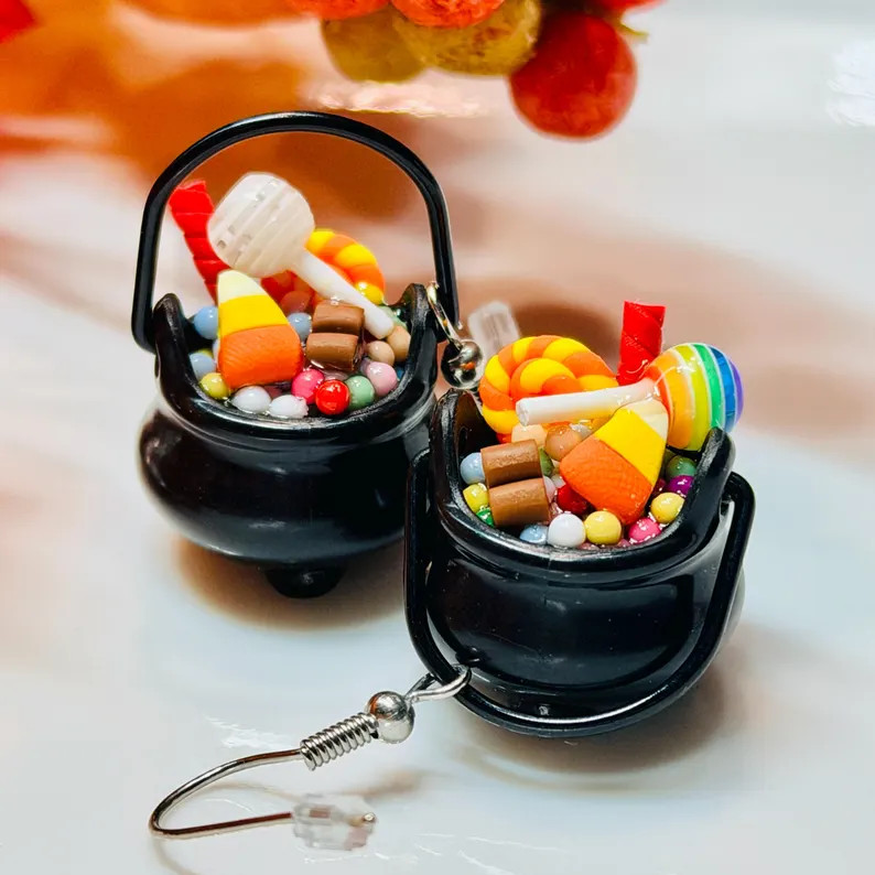 Candy Bucket Earrings | Etsy (Global)