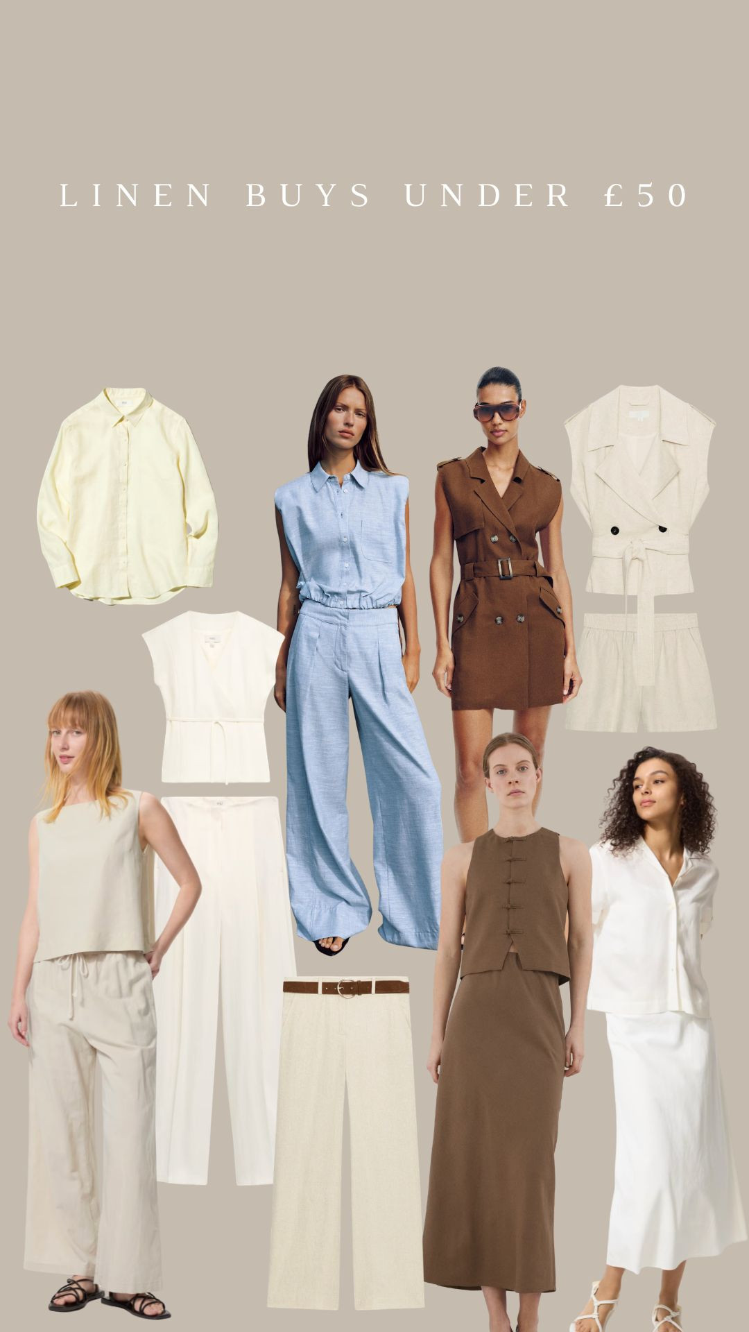 Linen Buys Under £50 ☀️

Affordable Linen Fashion, Linen Summer Outfits, Neutral Summer Wardrobe, Lightweight Summer Layers, Heatwave Dressing, Relaxed Tailoring, Minimal Summer Style, Hot Weather Fashion  

 #LTKuk #LTKspring #LTKsummer