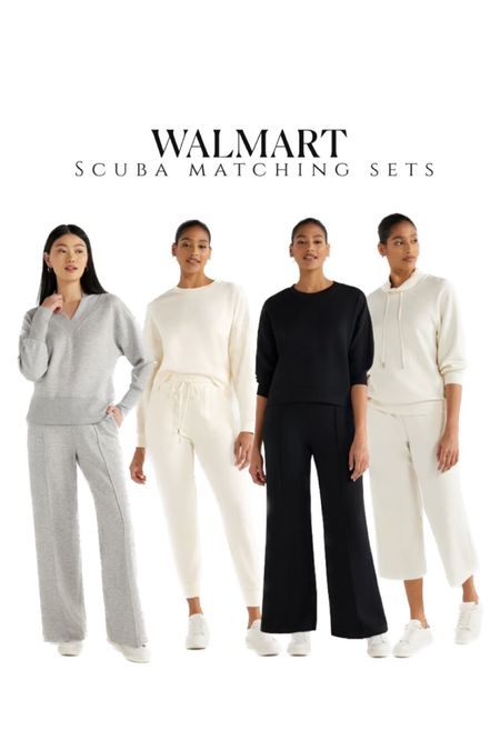 Walmart scuba knit sets are back! 🥳

#LTKstyletip #LTKfindsunder50 #LTKsalealert