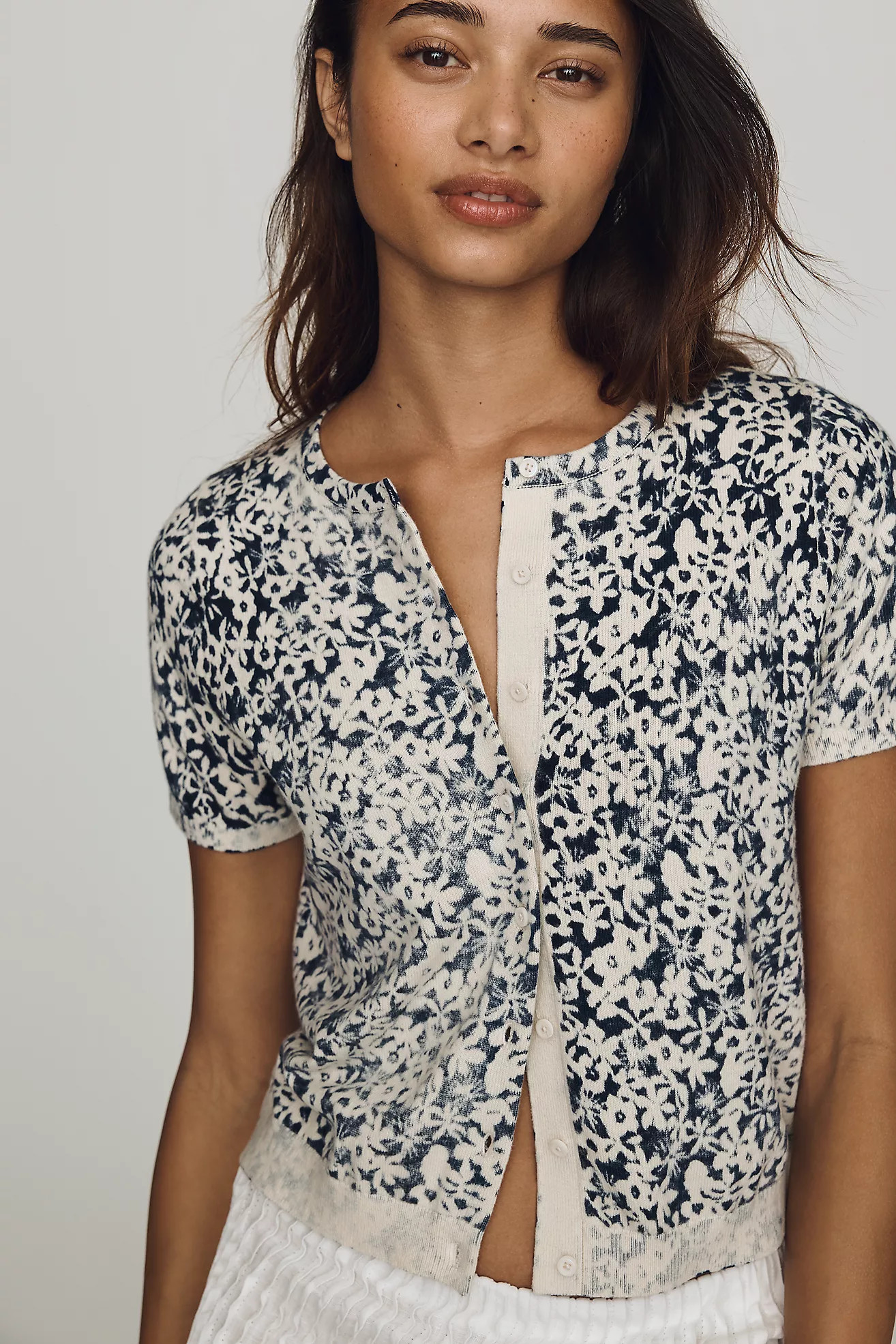 By Anthropologie Juliet Cotton Cashmere Cardigan | Anthropologie (US)