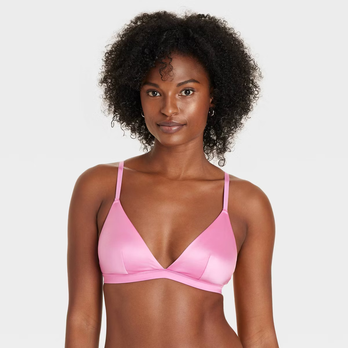 Women's Satin Unlined Triangle Bralette - Auden™ | Target