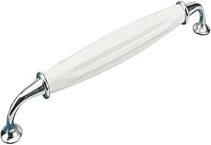 Pulls Black Drawer Handle Door Handles 10 Pcs Vintage Style Classic White Ceramic Drawer Knobs Dr... | Amazon (UK)