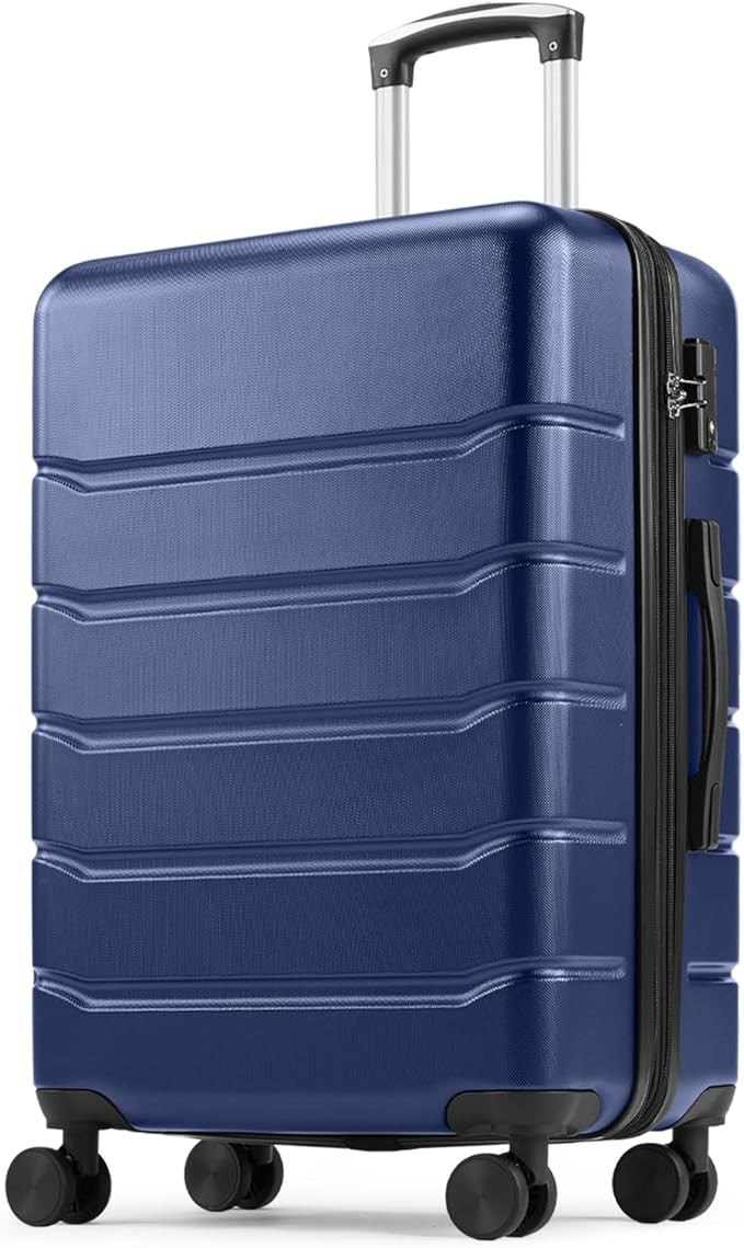 Sweetcrispy 28 Inch Carry On Luggage, ABS Hard Shell Lightweight Rolling Suitcase with Smooth Spi... | Amazon (US)