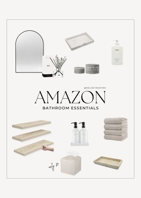 Amazon bathroom essentials! 🤍

#LTKhome #LTKfindsunder50 #LTKsalealert