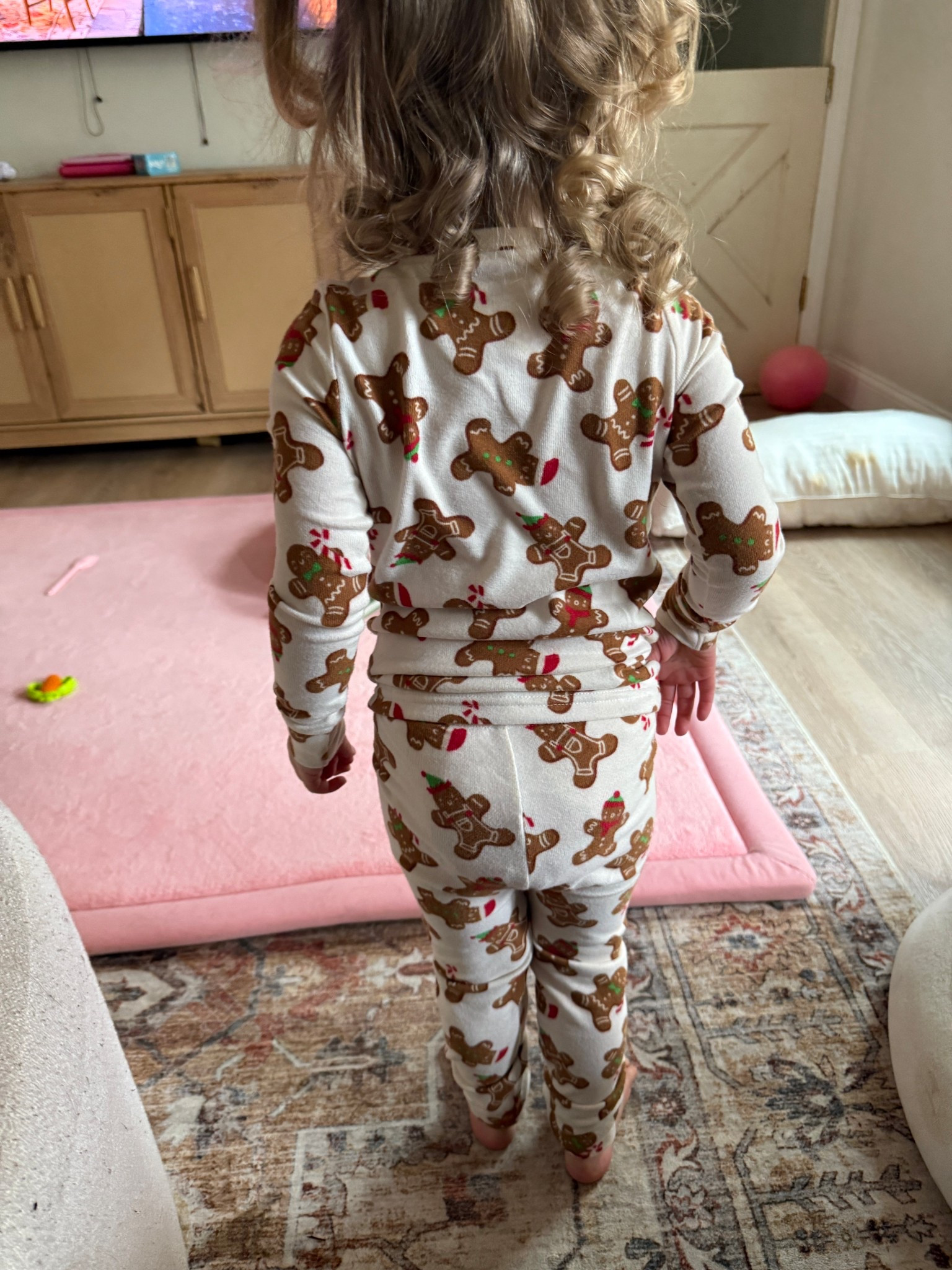 $10 OLD NAVY PAJAMA SETS FOR TODDLER & BABY! Snug fit and SUPER SOFT! I love this material so much. 

#LTKHoliday #LTKKids #LTKSaleAlert