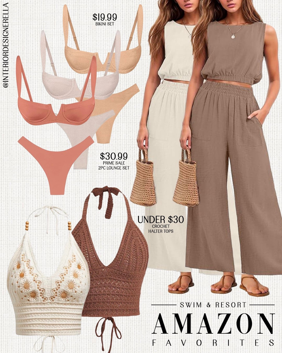 $19.99 bikini sets + $30.99 2pc lounge sets! Amazon Big Spring Sale! ✨ Share this post with a friend!!🤗 Click on the “Shop OOTD Collages” collections on my LTK to shop this post and more!🤗 Have an amazing day!! Xo!!

#LTKFindsUnder50 #LTKStyleTip #LTKSwim