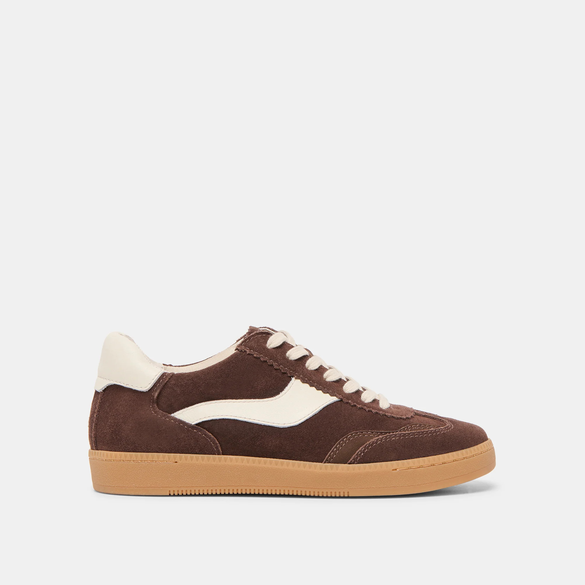NOTICE SNEAKERS DK BROWN SUEDE | DolceVita.com