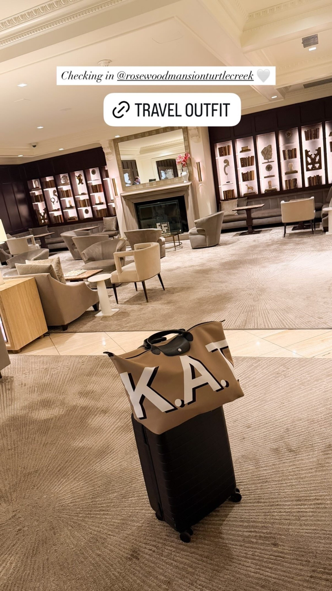 This monogram travel tote bag is a perfect holiday gift! 

#LTKTravel #LTKItBag #LTKGiftGuide